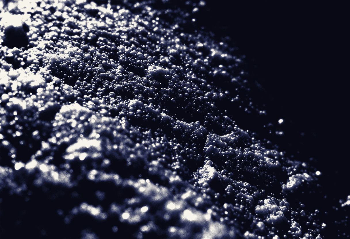 Skin surface at extreme crop