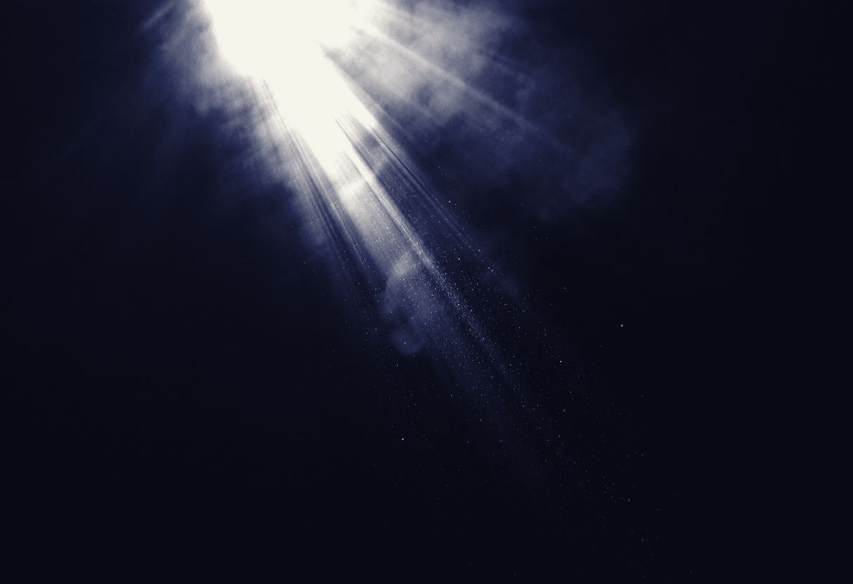 Hard parallel beams through haze