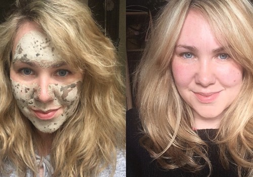 What percentage of people have a skincare routine?